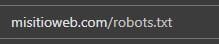 misitio.comrobots.txt